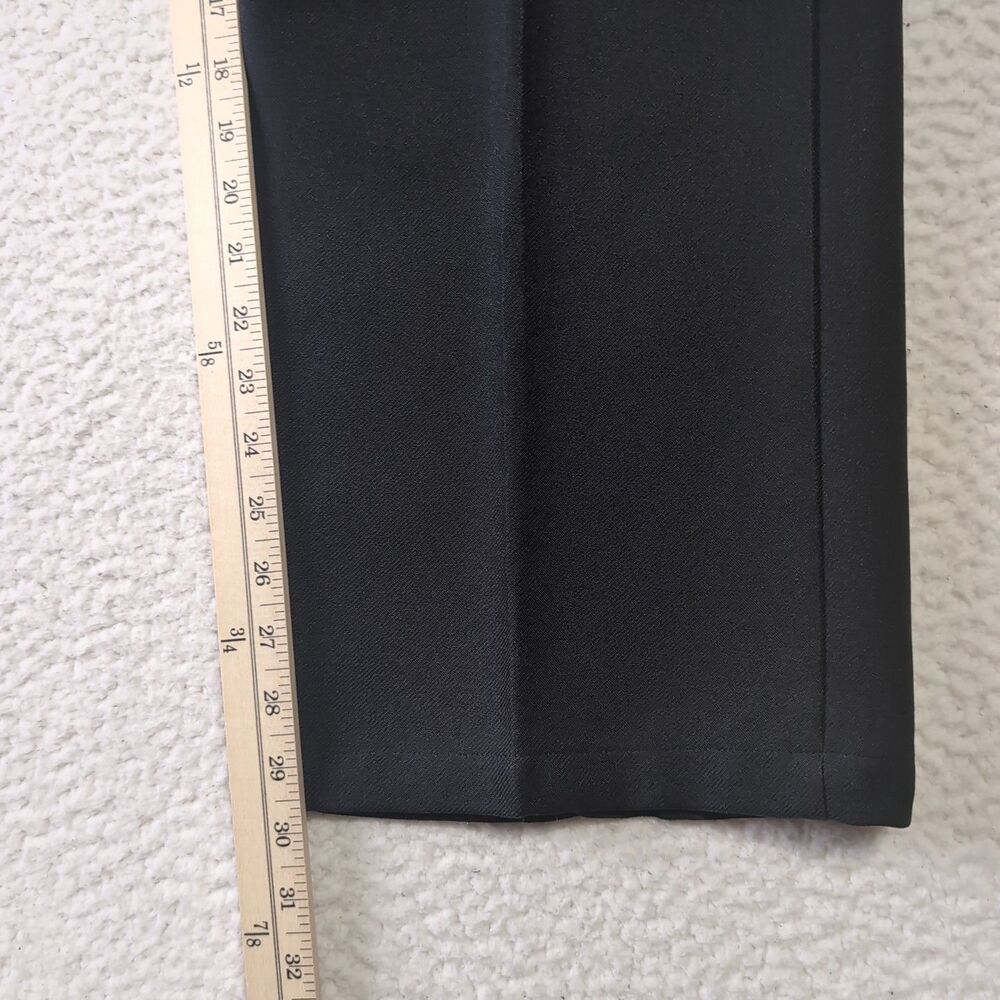 Wrangler 82BK Wrancher Dress Jeans Men’s 42x30 Solid Black Bootcut Stretch Pants - Picture 4 of 7